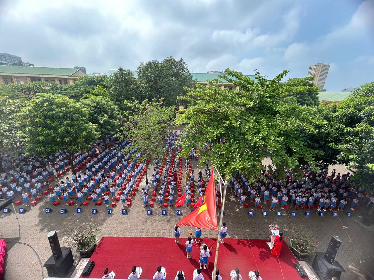 THÔNG BÁO KẾT QUẢ XẾP LỚP HỌC SINH LỚP 1  NĂM HỌC 2025–2026